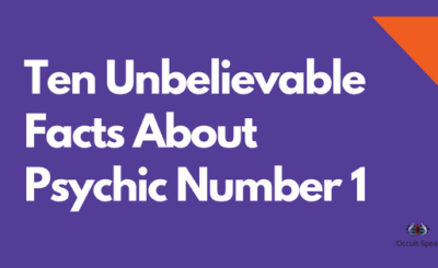 Ten Unbelievable Facts About Psychic Number 1