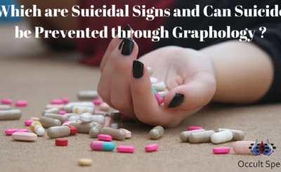 Which are Suicidal Signs and Can Suicide be Prevented through Graphology ?