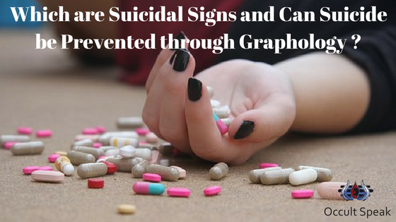 Which are Suicidal Signs and Can Suicide be Prevented through Graphology ?