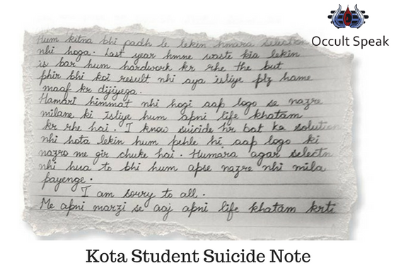 Which are Suicidal Signs and Can Suicide be Prevented through Graphology ?