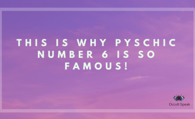 This Is Why Pyschic Number 6 Is So Famous!