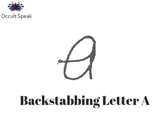How to detect Backstabber in Handwriting Analysis ?