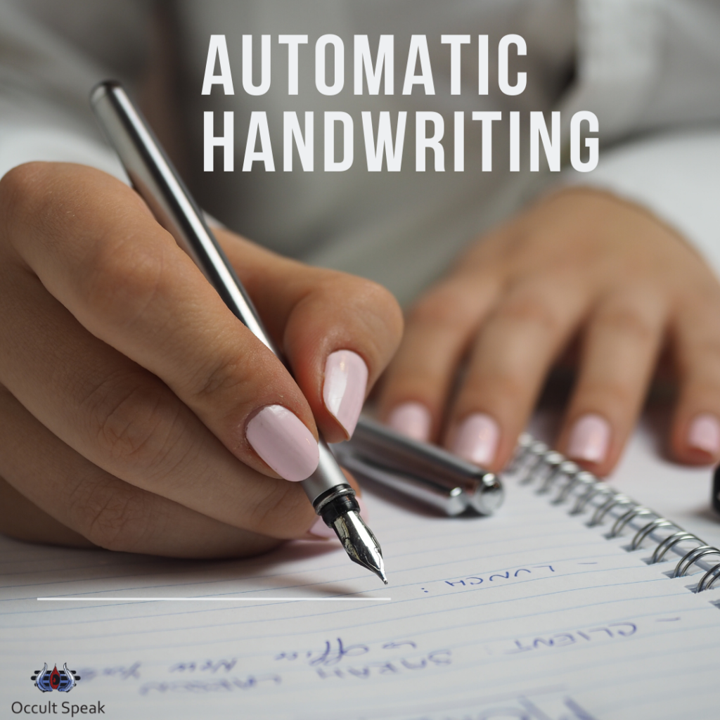 How to Channel Your Mind Through Automatic Writing