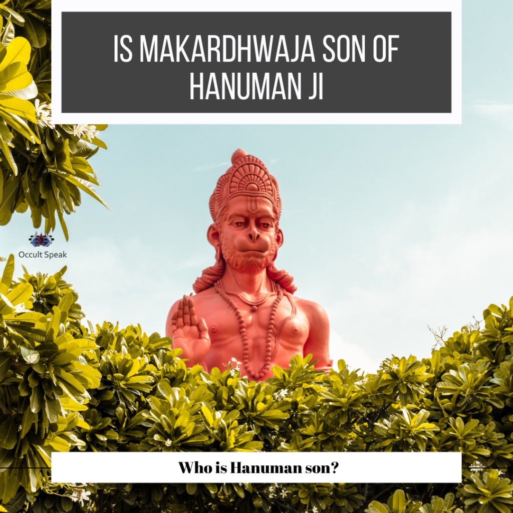 Is Makardhwaja son of Hanuman ji