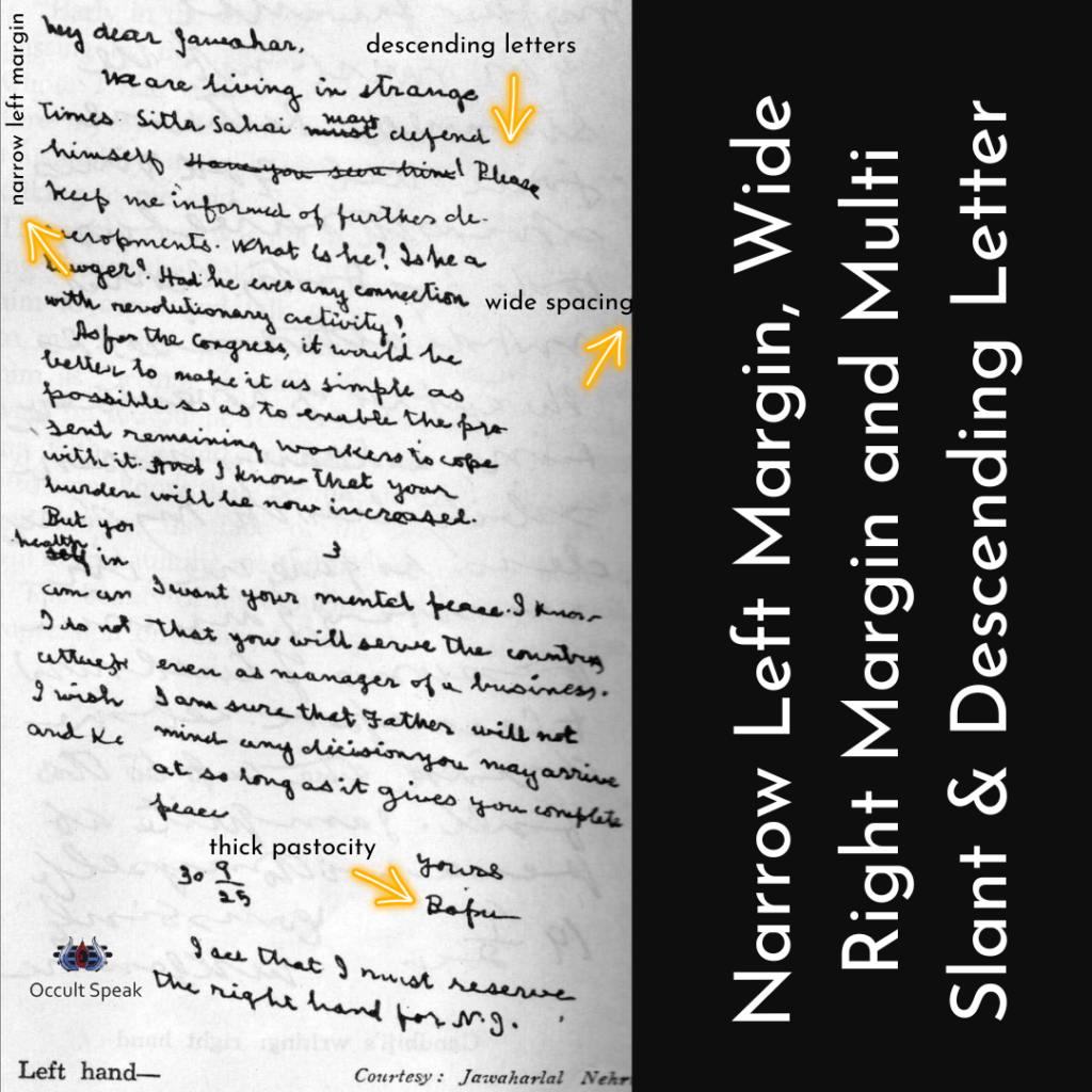 Mahatma Gandhi Handwriting