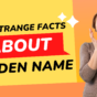 11 Strange Facts About Maiden Name Signature