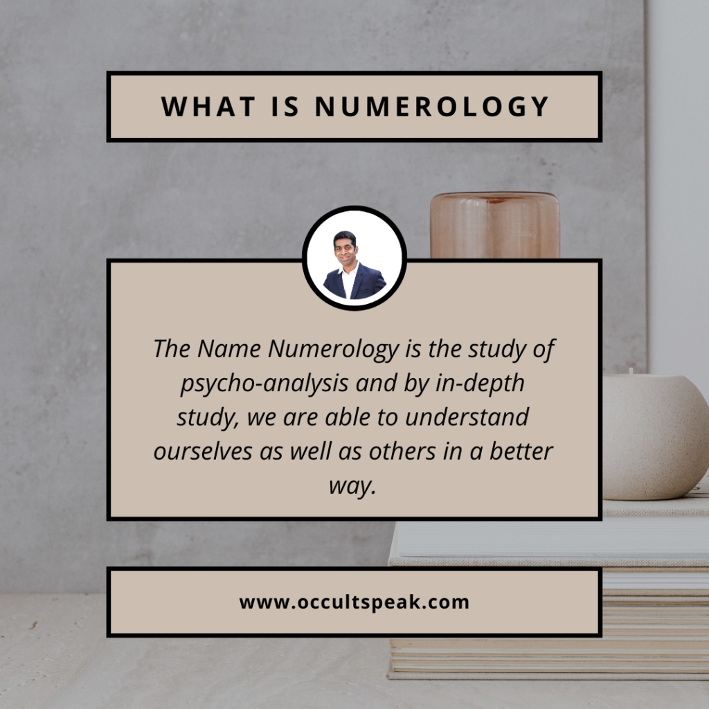 What is Name Numerology
