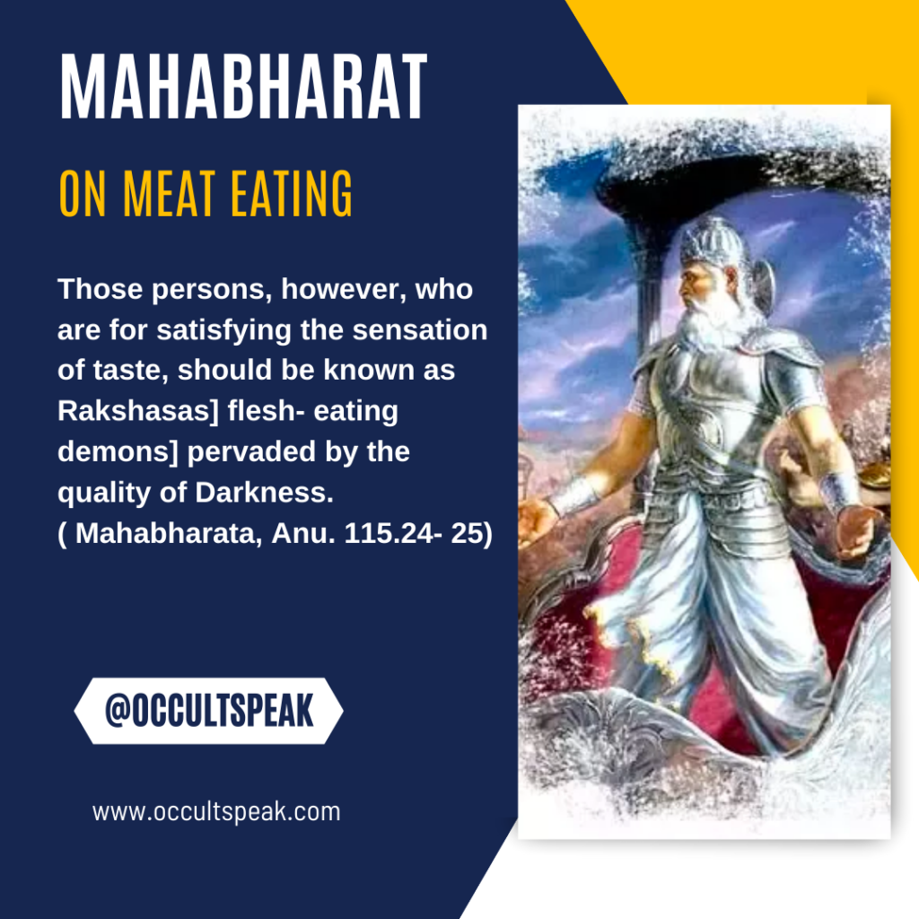 Non-Veg-Items in Mahabharata