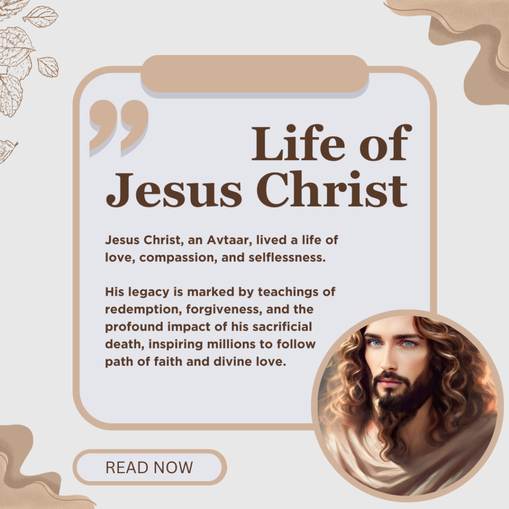 life of Jesus Christ in Hindi