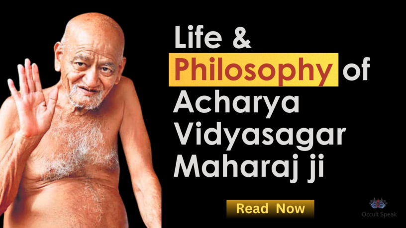 Life and The Philosophy of Jain Acharya Vidyasagar Maharaj