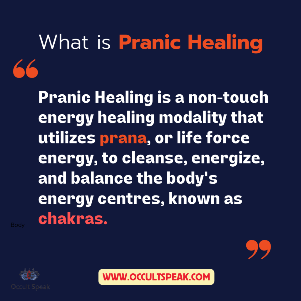 What is Pranic Healing Meaning