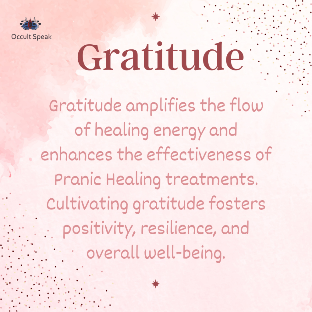 Gratitude and Pranic Healing