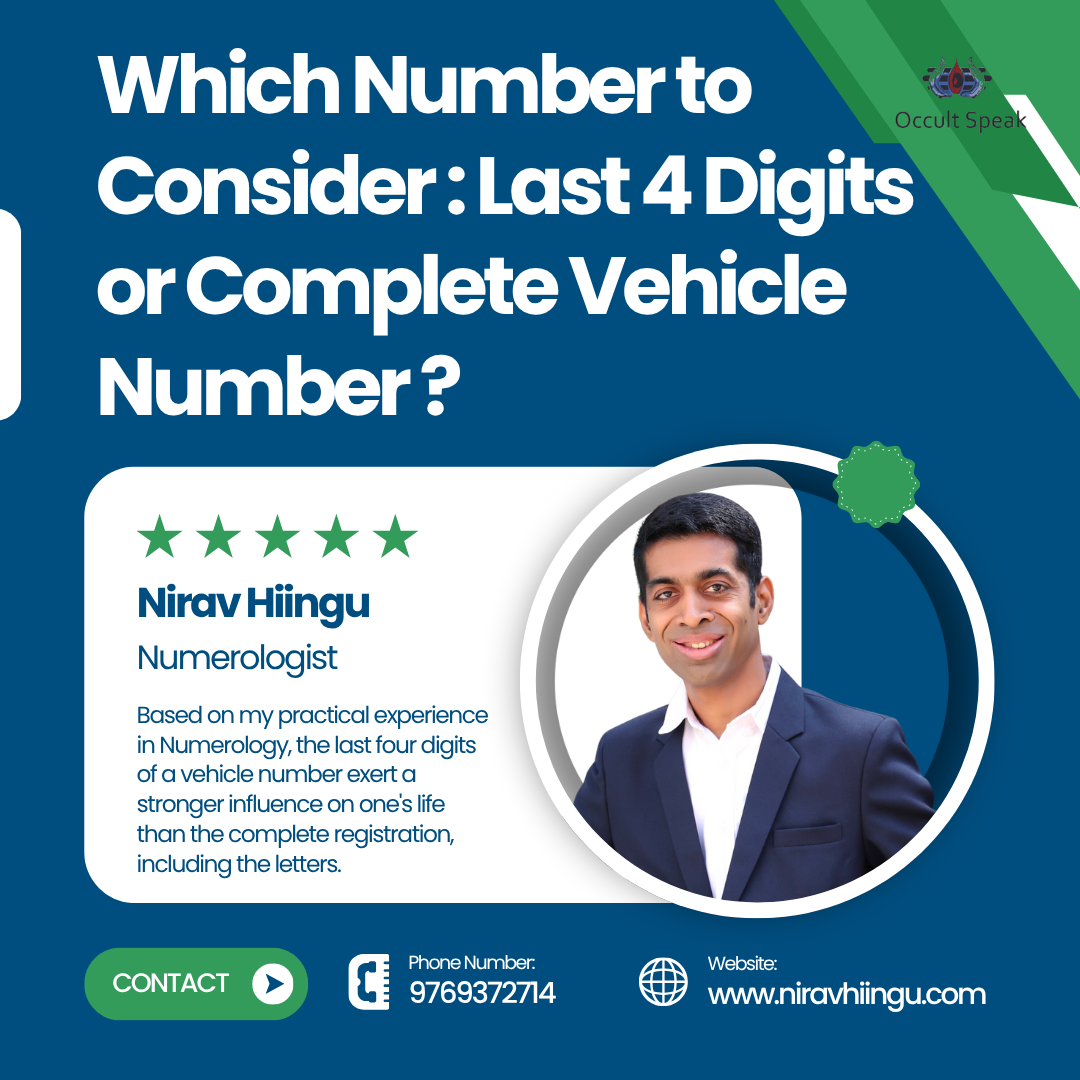 Vehicle number