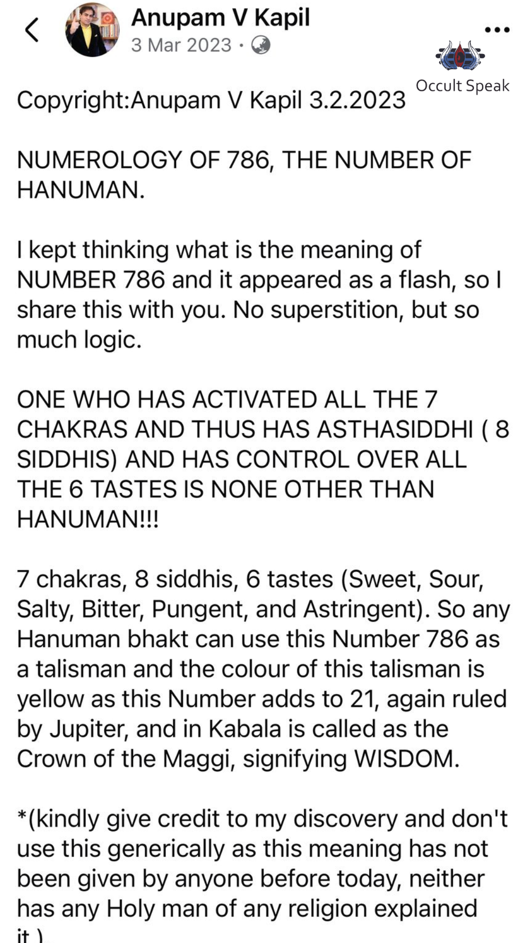 What is 786 in Islam