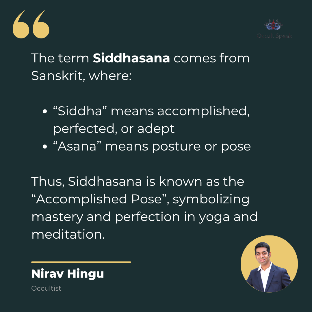 Siddhasana