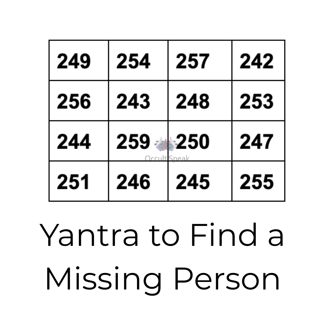 How to find a missing person