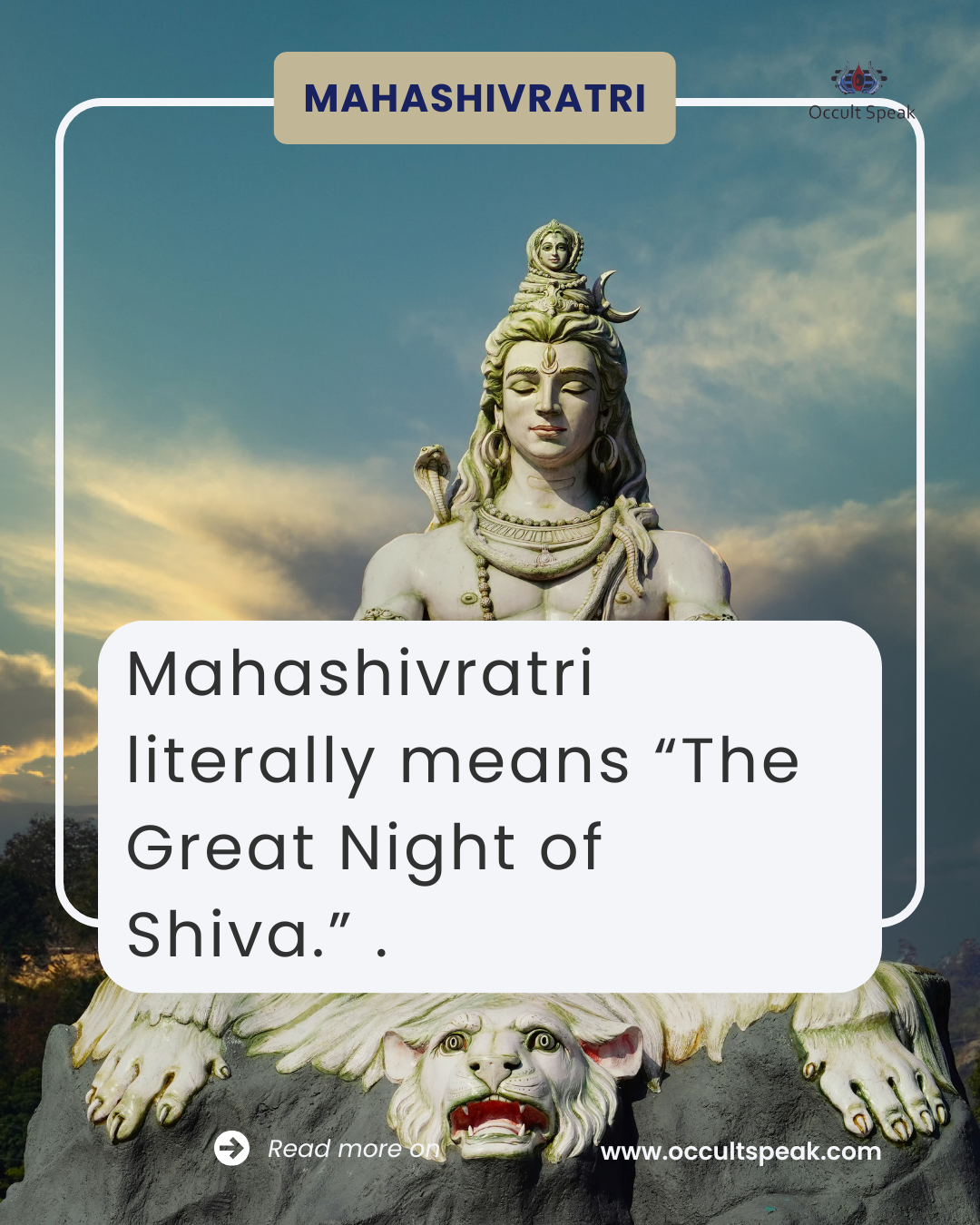 Why Mahashivratri-is-Celebrated ?