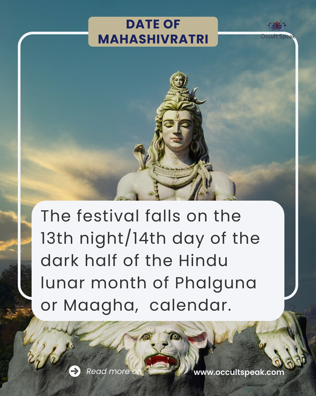 Why Mahashivratri-is-Celebrated ?