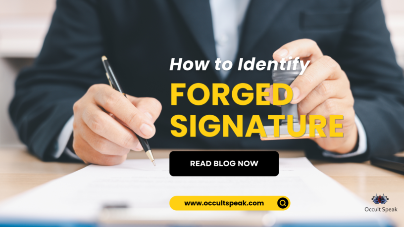 Forged Signature
