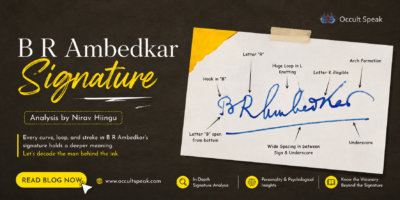 B R Ambedkar Signature