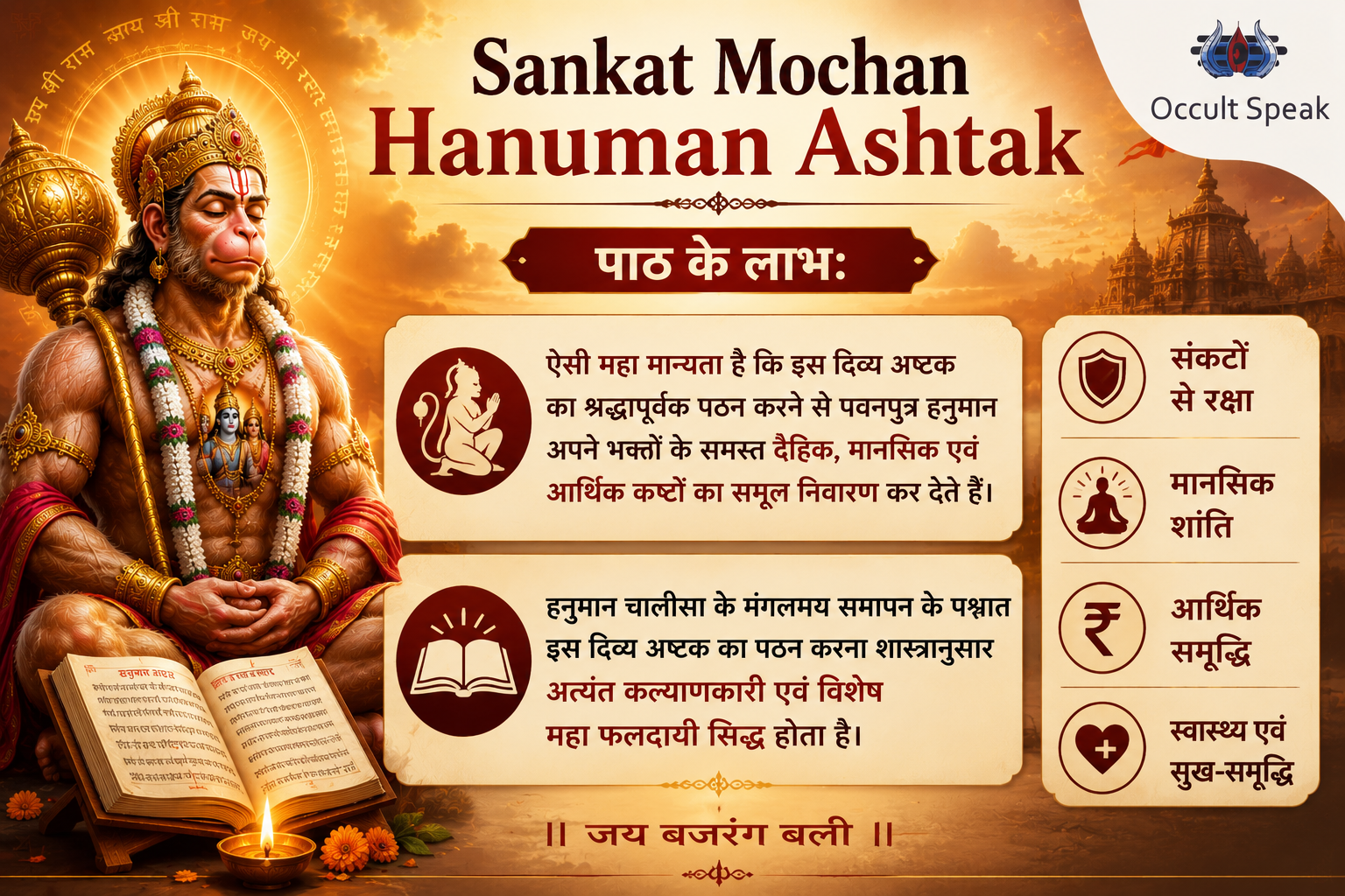 Sankat Mochan Hanuman Ashtak
